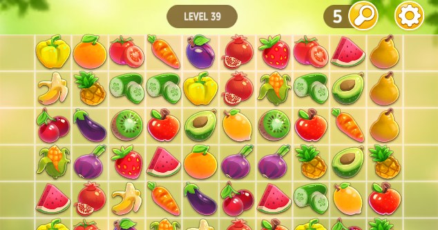 Plansza gry click Fruit Mahjong