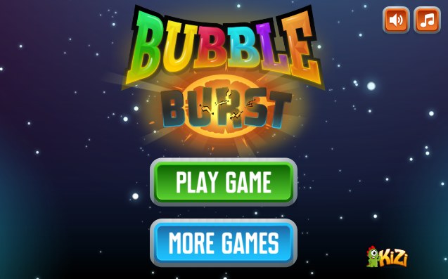 Plansza początkowa gry w kulki Bubble Burst /Click.pl