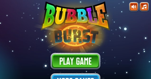 Plansza początkowa gry w kulki Bubble Burst /Click.pl