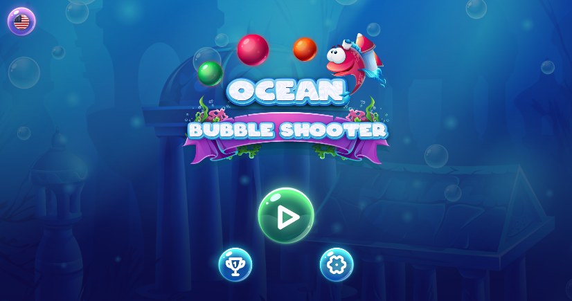 Plansza startowa gry kulki Ocean Bubble Shooter /Click.pl