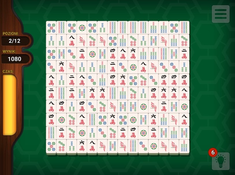 Plansza startowa gry online za darmo Best Classic Mahjong Connect /Click.pl