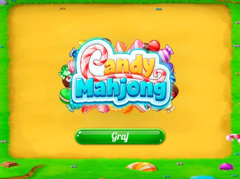 Plansza startowa gry online za darmo Candy Mahjong /Click.pl