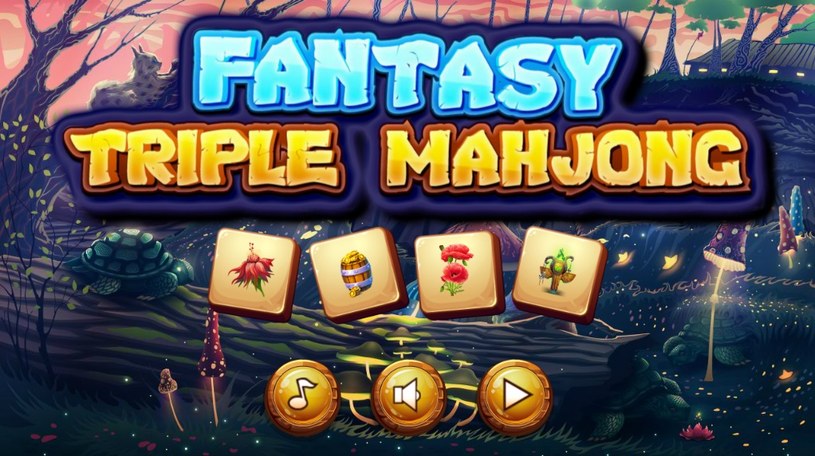 Plansza startowa gry online za darmo Fantasy Triple Mahjong /Click.pl