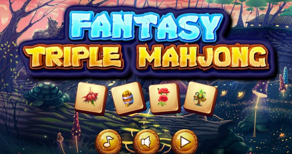 Plansza startowa gry online za darmo Fantasy Triple Mahjong /Click.pl