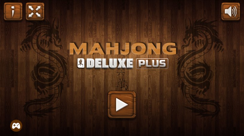 Plansza startowa gry online za darmo Mahjong Deluxe Plus /Click.pl