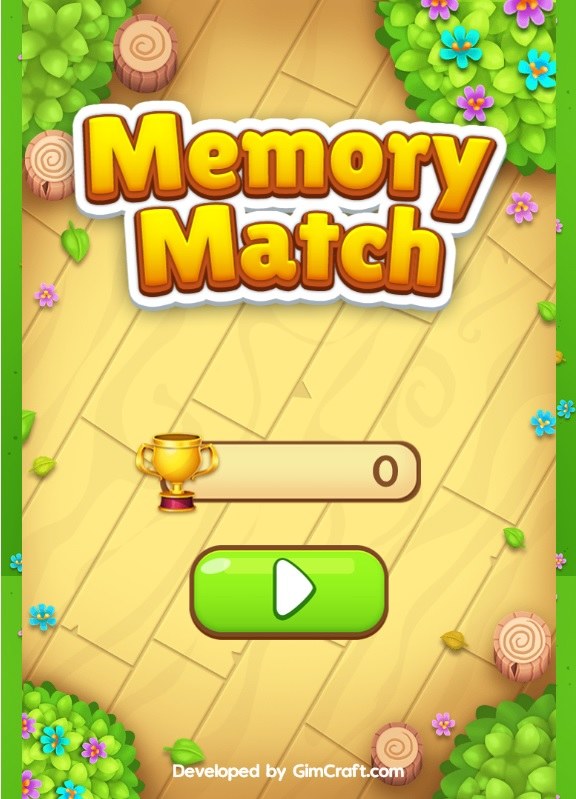 Plansza startowa gry online za darmo Memory Match /Click.pl