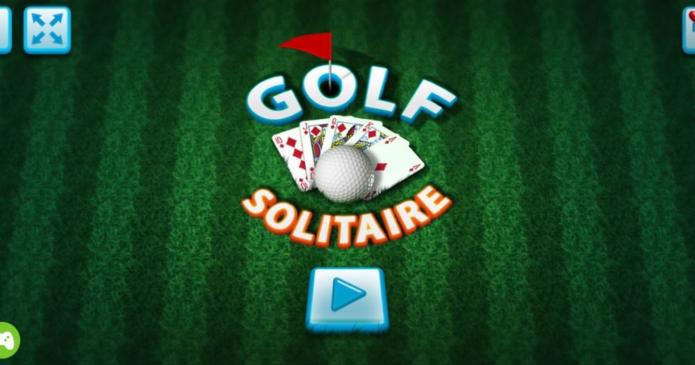 Plansza startowa gry online za darmo Pasjans Golf Solitaire /Click.pl