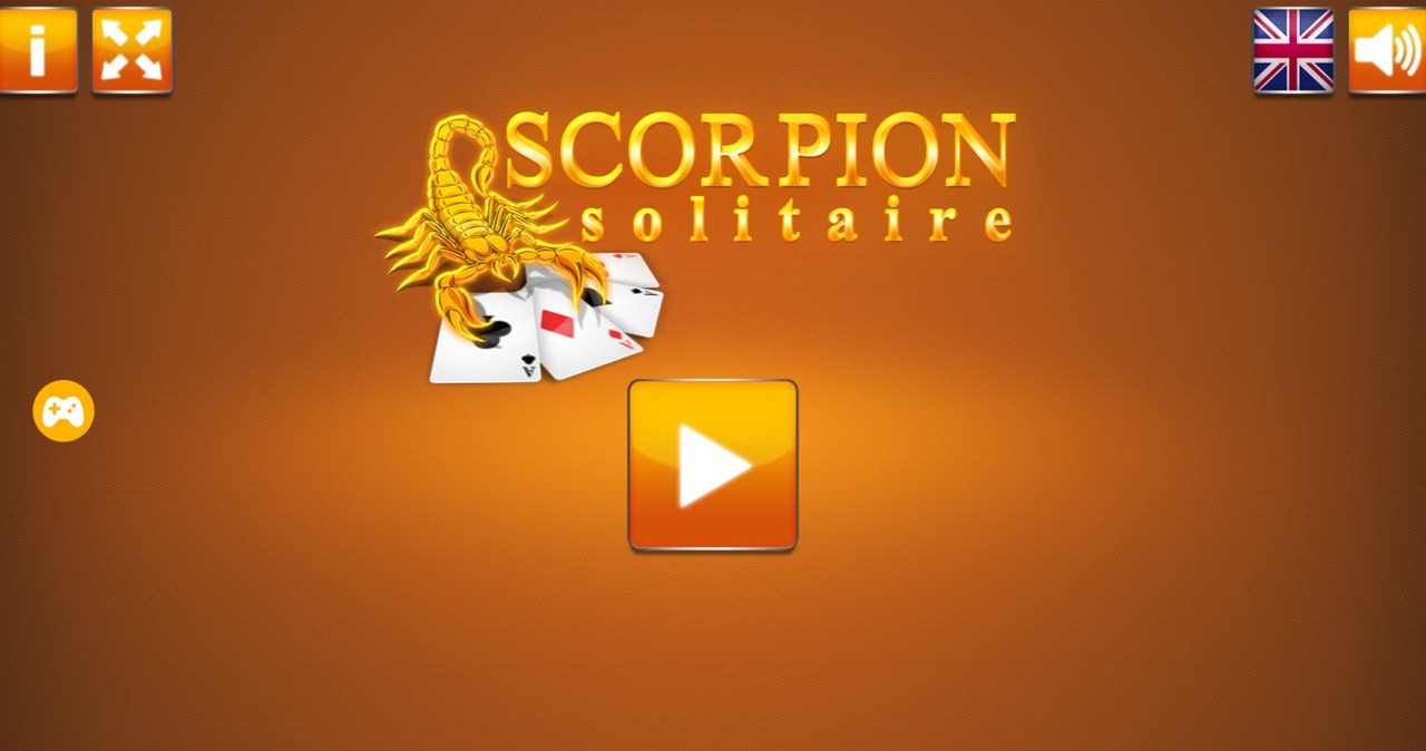 Plansza startowa gry online za darmo Pasjans Scorpion Solitaire /Click.pl