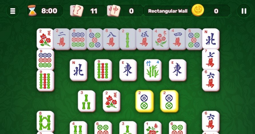 Plansza startowa gry online za darmo Solitaire Mahjong Classic 2 /Click.pl