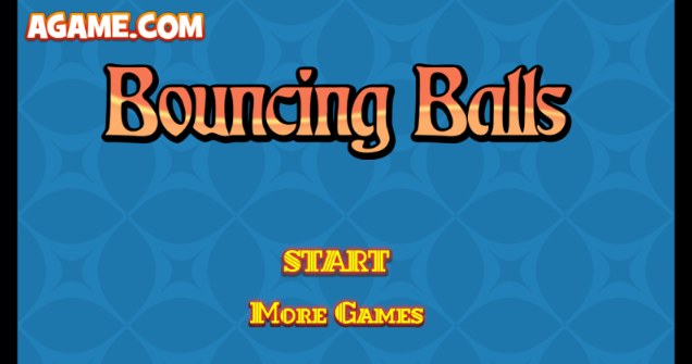 Plansza startowa gry w kulki Bouncing Balls