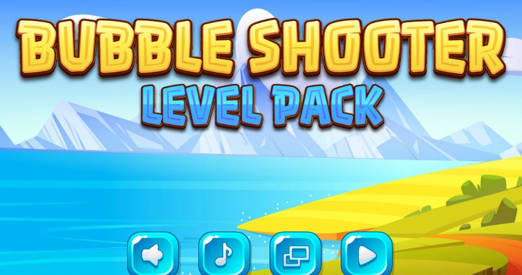 Plansza startowa gry w kulki Bubble Shooter Level Pack /Click.pl