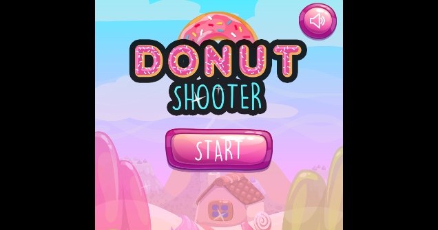 Plansza startowa gry w kulki Donut Shooter /Click.pl