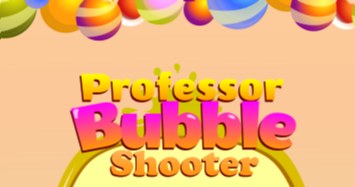 Plasza startowa gry kulki Professor Bubble Shooter