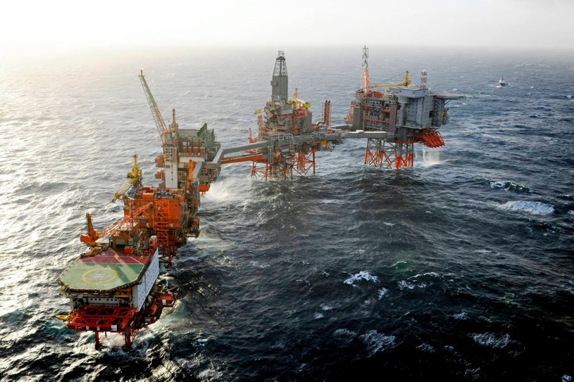 Platforma Valhall firmy BP na wodach norweskich Morza Północnego /PAP/EPA