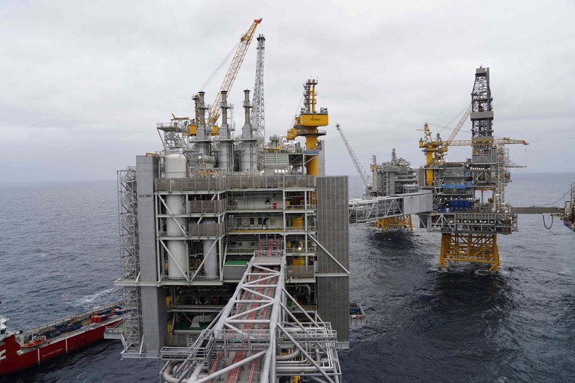 Platforma wydobywcza ropy naftowej na Morzu Północnym (zdj. ilustracyjne) /TOM LITTLE /AFP