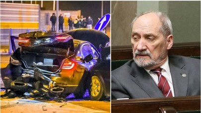 Platforma zawiadomiła prokuraturę ws. karambolu z udziałem auta Macierewicza