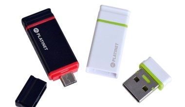 PLATINET prezentuje pendrive NANO z adapterem microUSB do urządzeń mobilnych