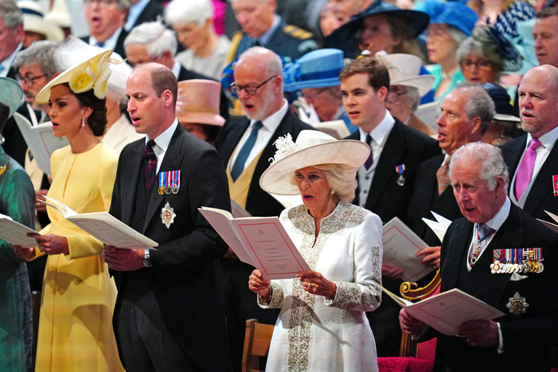Platynowy Jubileusz Królowej Elżbiety - Kate, William, Camilla i Karol /WPA Pool / Pool /Getty Images