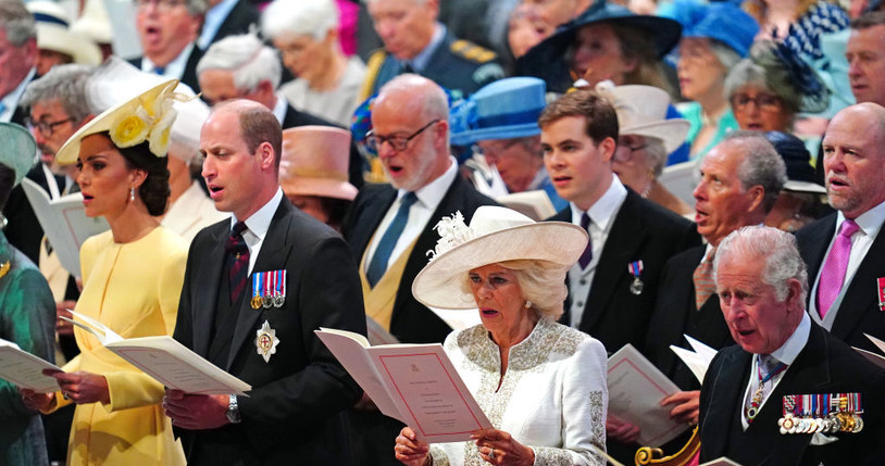 Platynowy Jubileusz Królowej Elżbiety - Kate, William, Camilla i Karol /WPA Pool /Getty Images