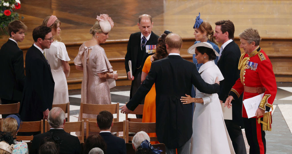 Platynowy Jubileusz Królowej Elżbiety - Meghan z Harrym / Dan Kitwood / Staff /Getty Images