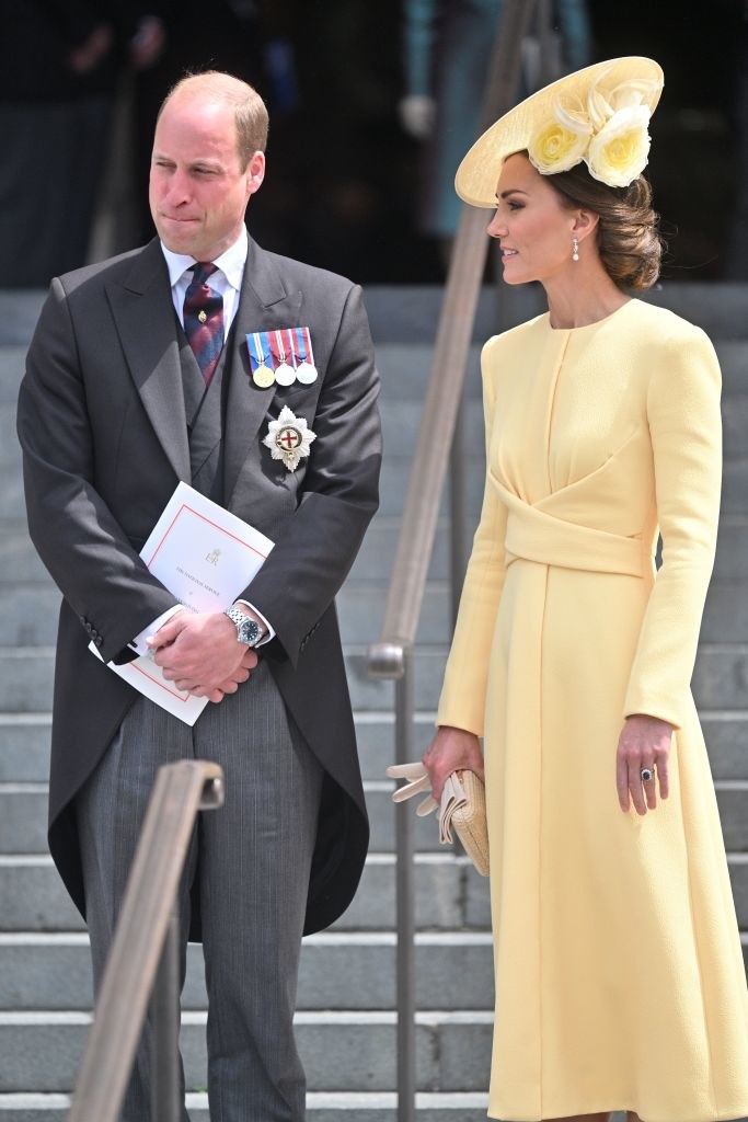 Platynowy Jubileusz Królowej Elżbiety - Willian i Kate /Samir Hussein / Contributor /Getty Images