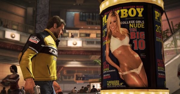 Playboy na plakatach w grze Dead Rising 2 /INTERIA.PL