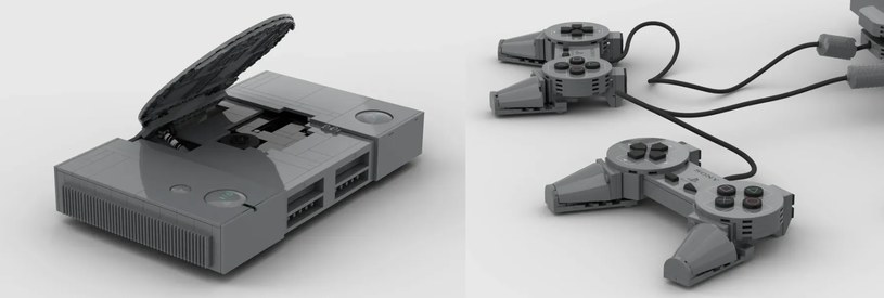 PlayStation 1 z klocków LEGO /materiały prasowe