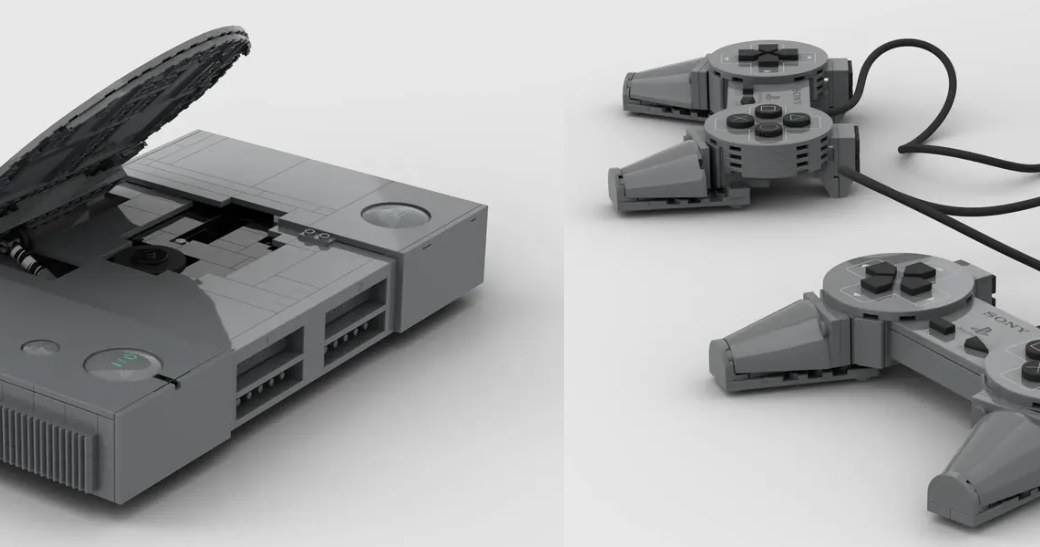 PlayStation 1 z klocków LEGO /materiały prasowe