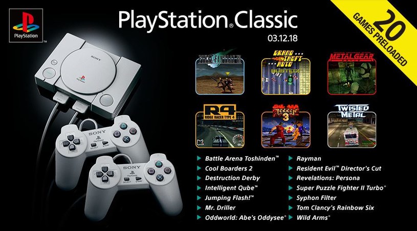 PlayStation Classic /materiały prasowe