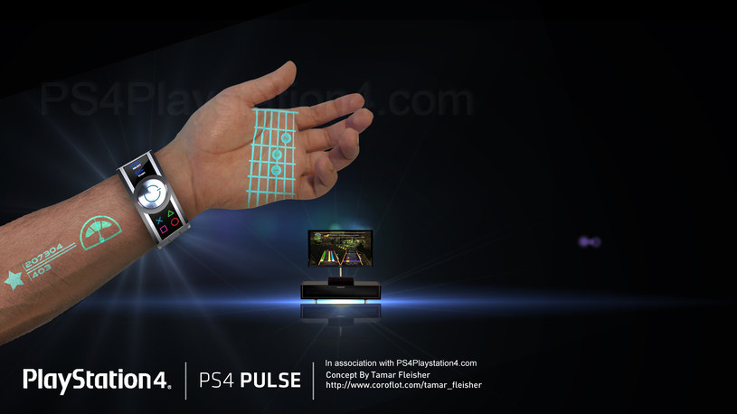 PlayStation Pulsce Controller - zdjęcie przedstawiające zastosowanie nowego kontrolera. Grafika pochodzi z serwisu ps4playstation4.com /materiały prasowe