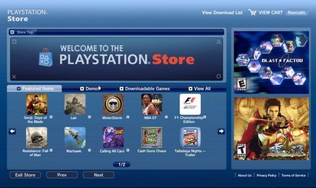PlayStation Store wraca do życia, jednak hakerzy nie zamierzają odpuścić firmie Sony /Informacja prasowa