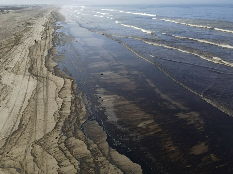 Plaża nieopodal LImy /Associated Press /East News