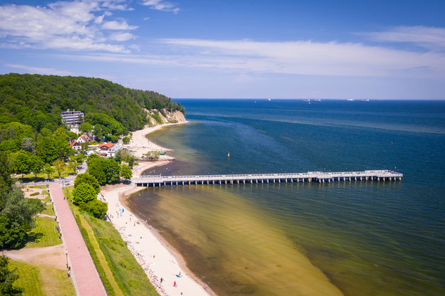 Plaża Orłowo - dawniej /Shutterstock