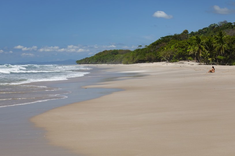 Plaża Świętej Teresy na kostarykańskim Półwyspie Nicoya /MARKUS LANGE/Robert Harding RF /AFP