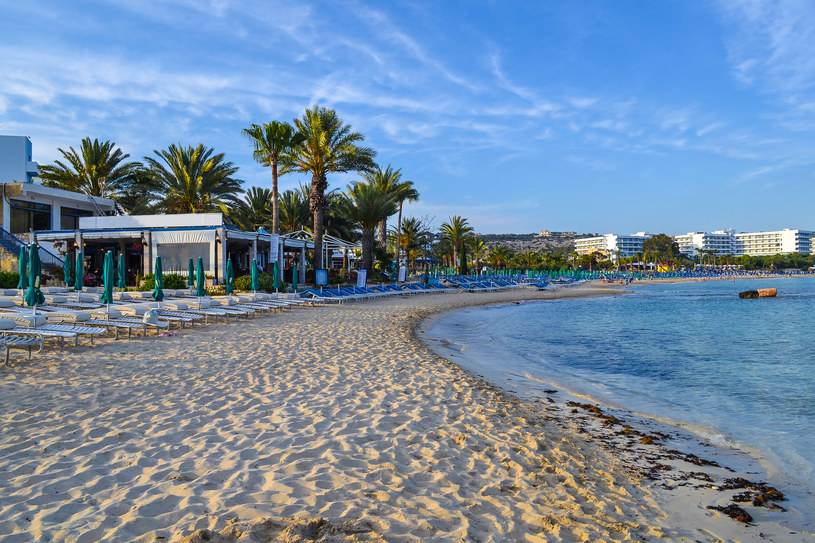 Plaża w Ajia Napa na Cyprze /123RF/PICSEL