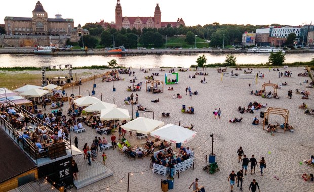 Plaża w centrum Szczecina otwiera się w majówkę