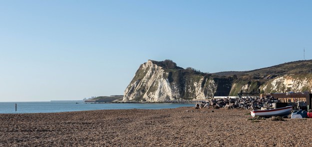 Plaża w Dover /Stuart Brock /PAP/EPA