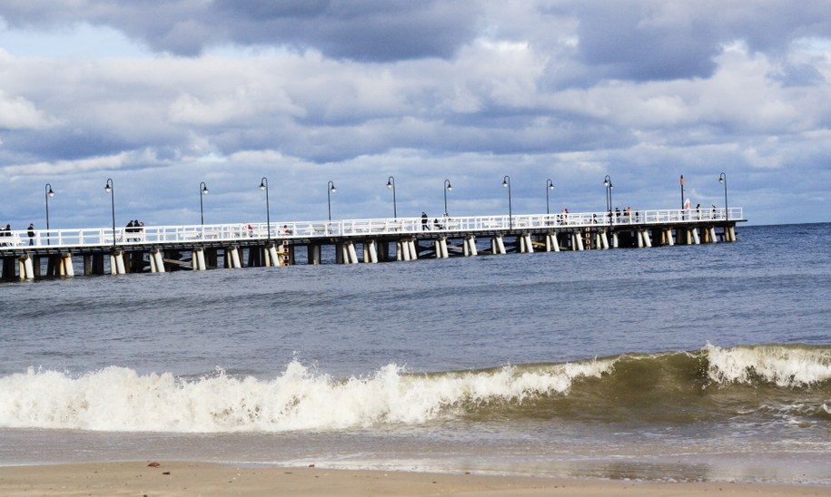 Plaża w Gdynii Orłowie /fot. Maciej Nycz RMF FM /RMF FM