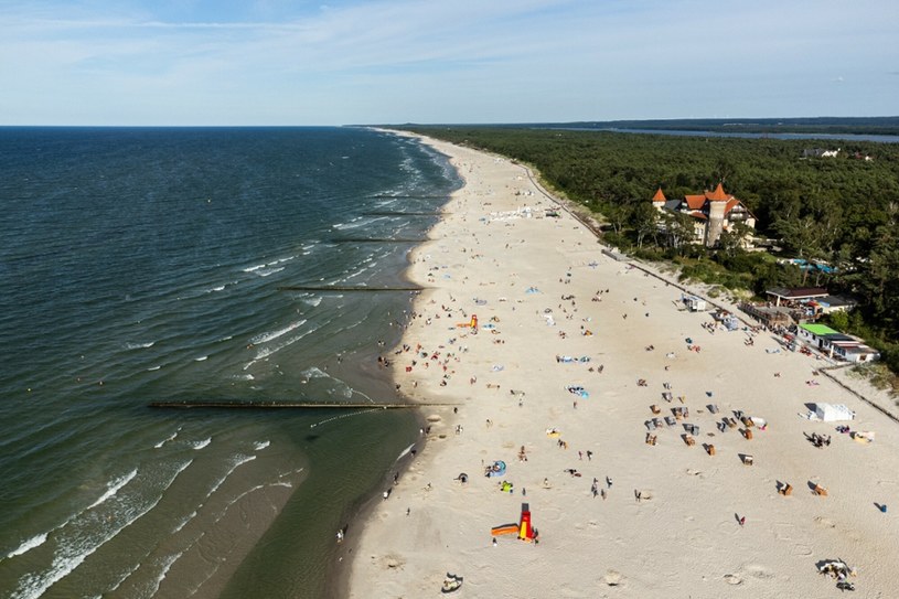 Plaża w Łebie /Mateusz Grochocki /Reporter
