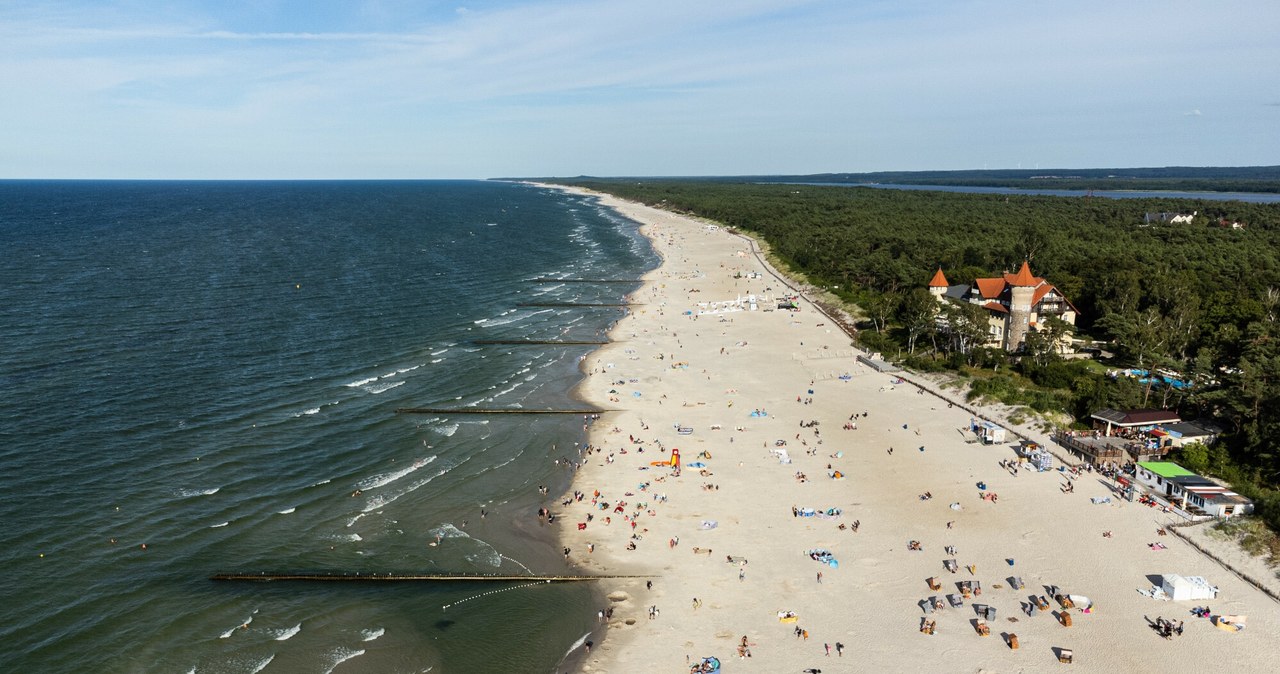Plaża w Łebie /Mateusz Grochocki /Reporter