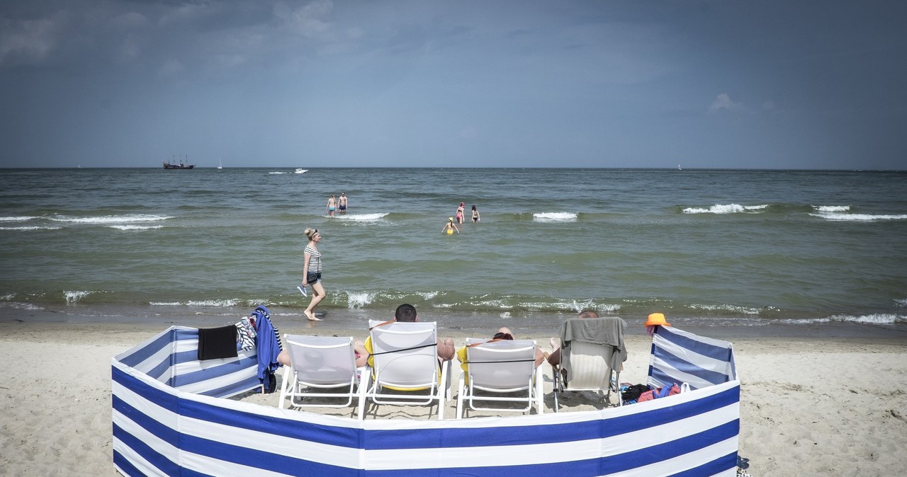 Plaża w Sopocie /Jacek Domiński /Reporter