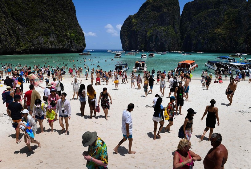 Plaża w Tajlandii (zdjęcie z kwietnia 2018 r.) /AFP