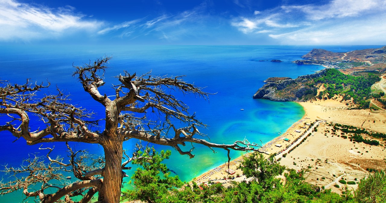 Plaża w Tsambika, Rodos /123RF/PICSEL