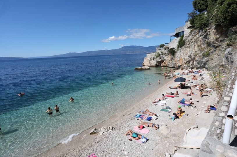 Plaże w Rijece mają swój niepowtarzalny klimat. Warto je odwiedzić będąc w centralnej części Chorwacji /Agencja FORUM