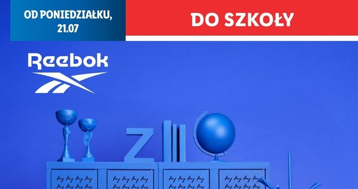 Plecaki Reebok 20 zł taniej w Lidlu! Idealne na nowy rok szkolny! /Lidl /INTERIA.PL