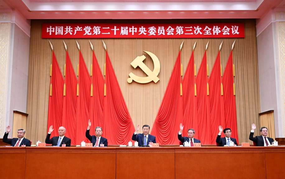 Plenum Komunistycznej Partii Chin /XINHUA / Xie Huanchi /PAP/EPA