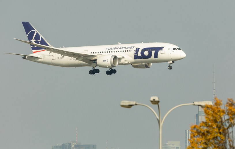 PLL LOT Boeing 787-8 Dreamliner. /Foto Olimpik/REPORTER /East News