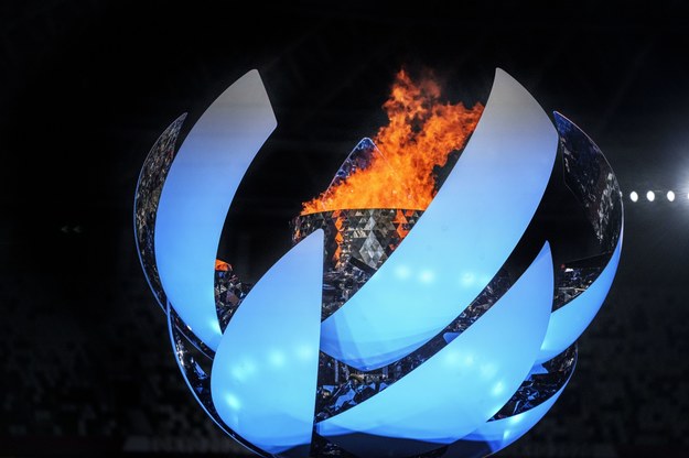 Płomień paraolimpijski na ceremonii zakończenia igrzysk /THOMAS LOVELOCK HANDOUT /PAP/EPA