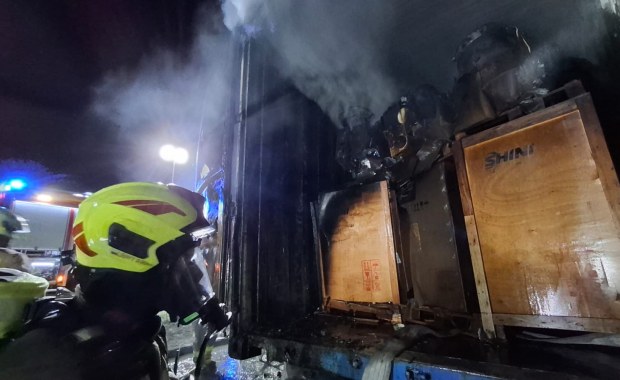 Płomienie i śmierć na A1. Koszmarny wypadek pod Pelplinem