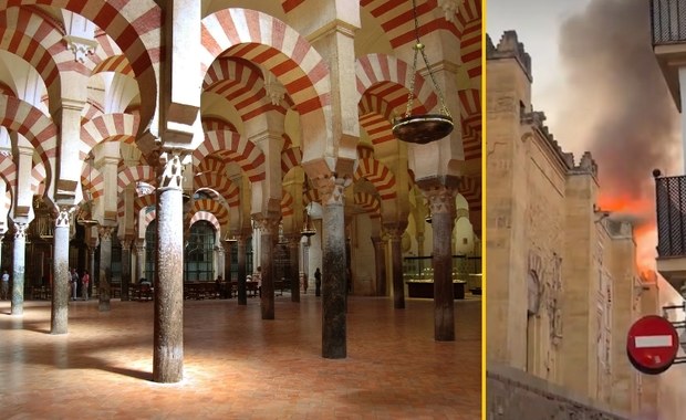 Płomienie na dachu słynnego zabytku. Jest na liście UNESCO